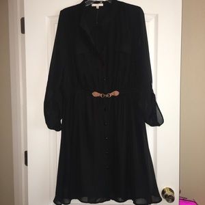Button up dress